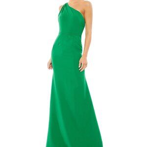 Mac Duggal- 1Shoulder Jersey Gown- BNWT- holiday/prom/wedding